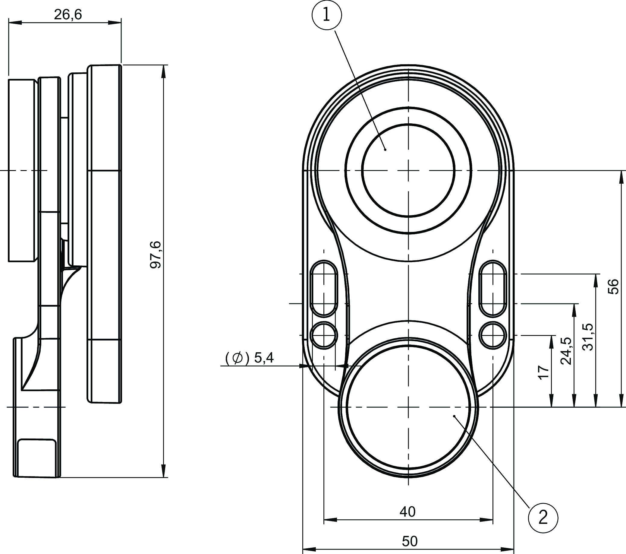 Rozměrové výkresy