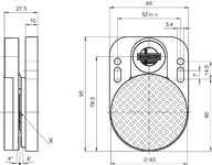 Desenho com dimensões