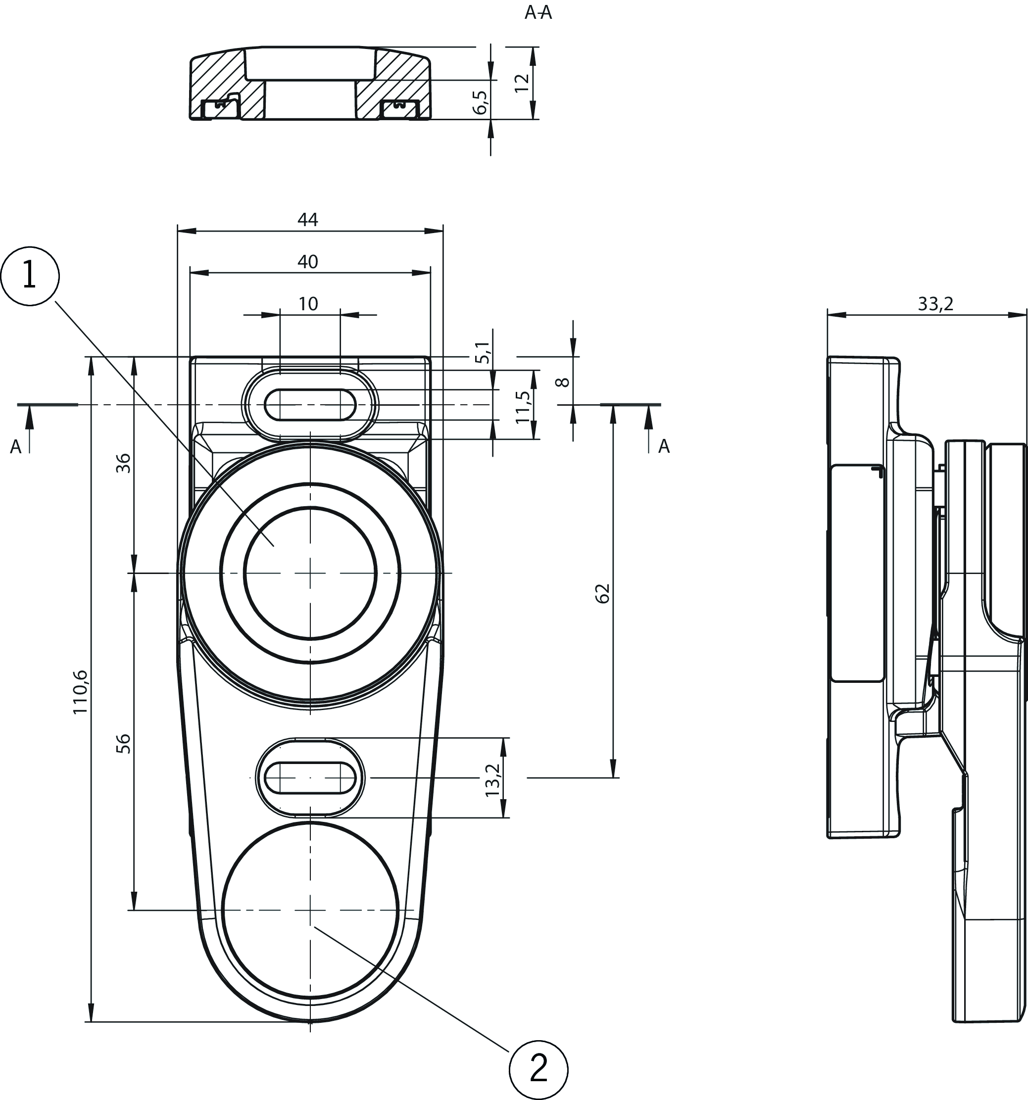 Rozměrové výkresy