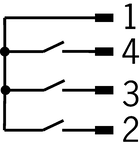 Diagrama de circuito CMS-R-BXO… (não acionado)