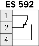 Připojovací schéma ES592