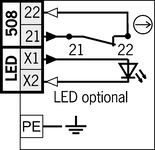 Esquema de conexão 508