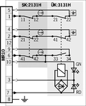 Anschlussplan SK:2131H/ÜK:3131HMR10 VAB-F