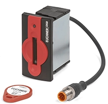 Sistema de chaves seguro CKS2, dispositivo compacto