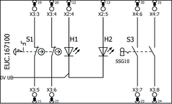 Wiring diagram<br>Wiring diagram for connection to MGB2 Classic