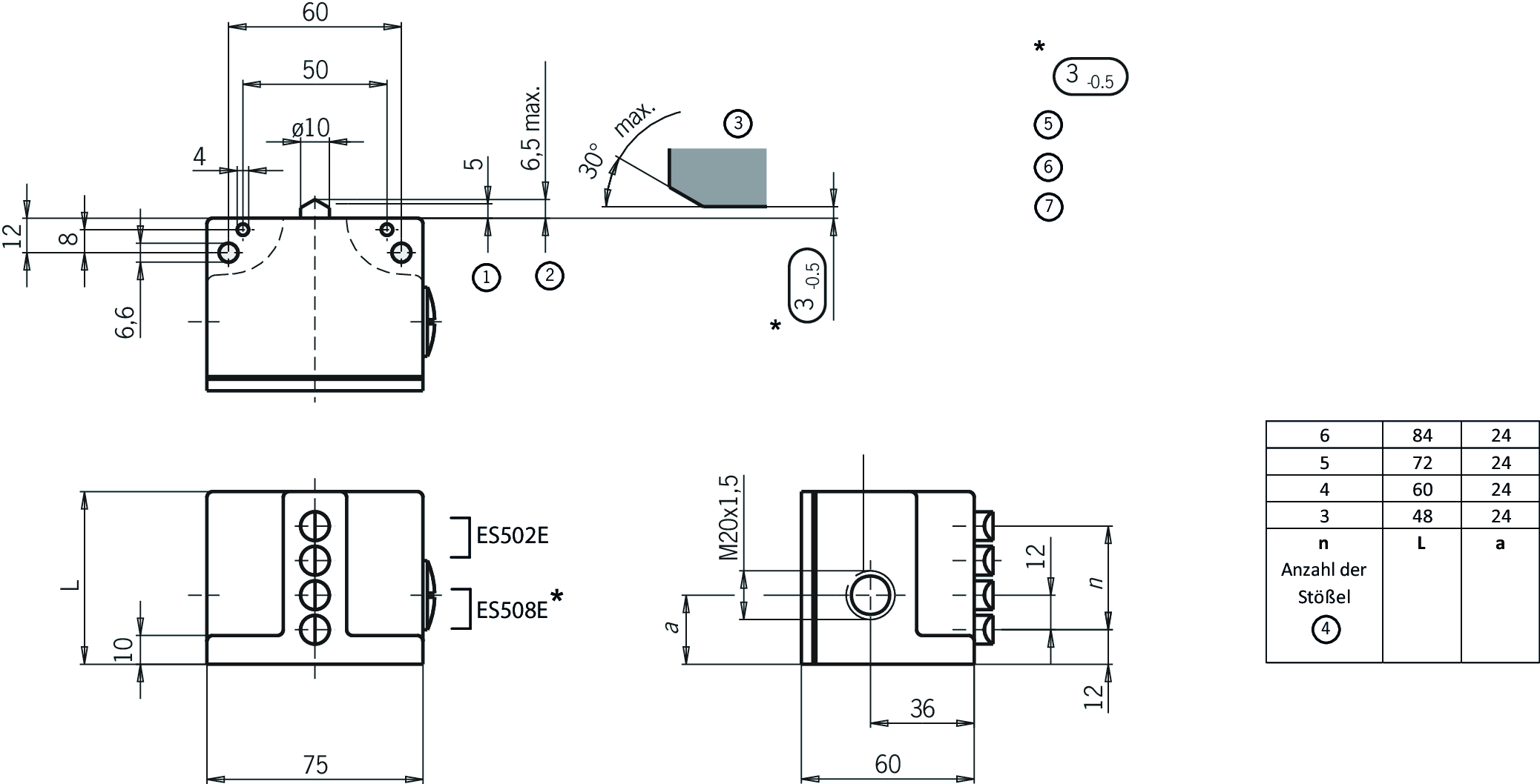 Rozměrové výkresy
