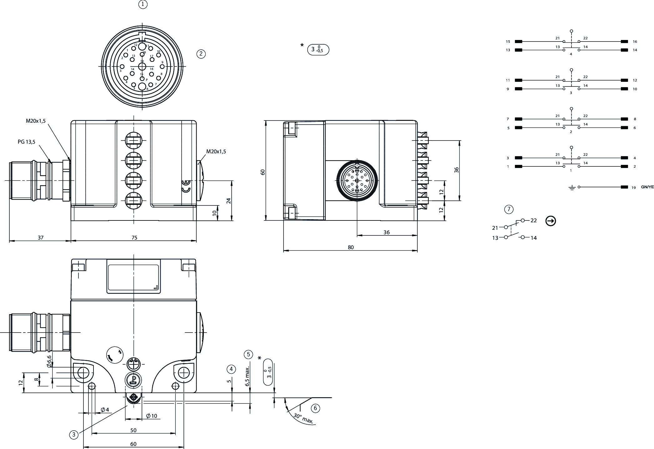 Rozměrové výkresy