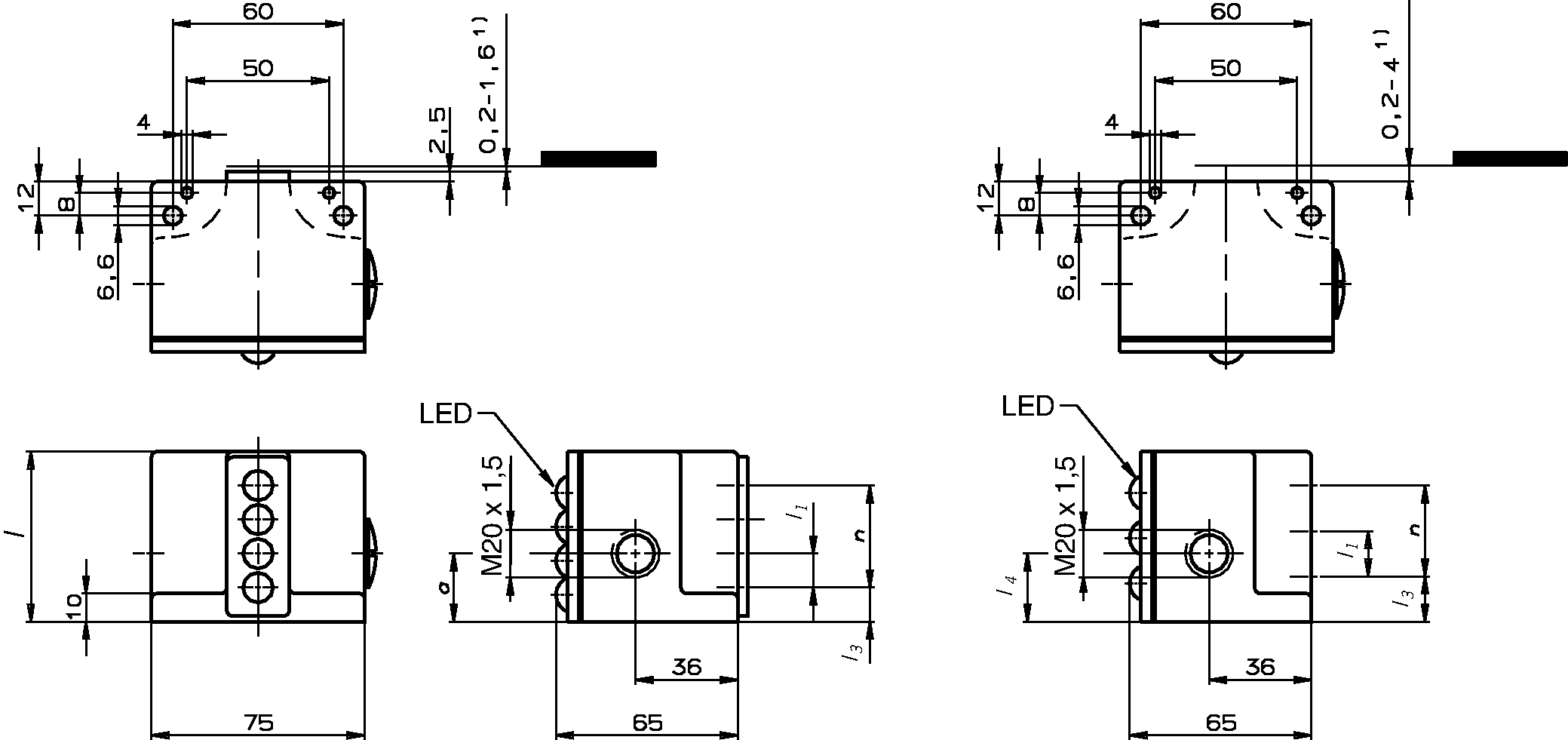 Rozměrové výkresy