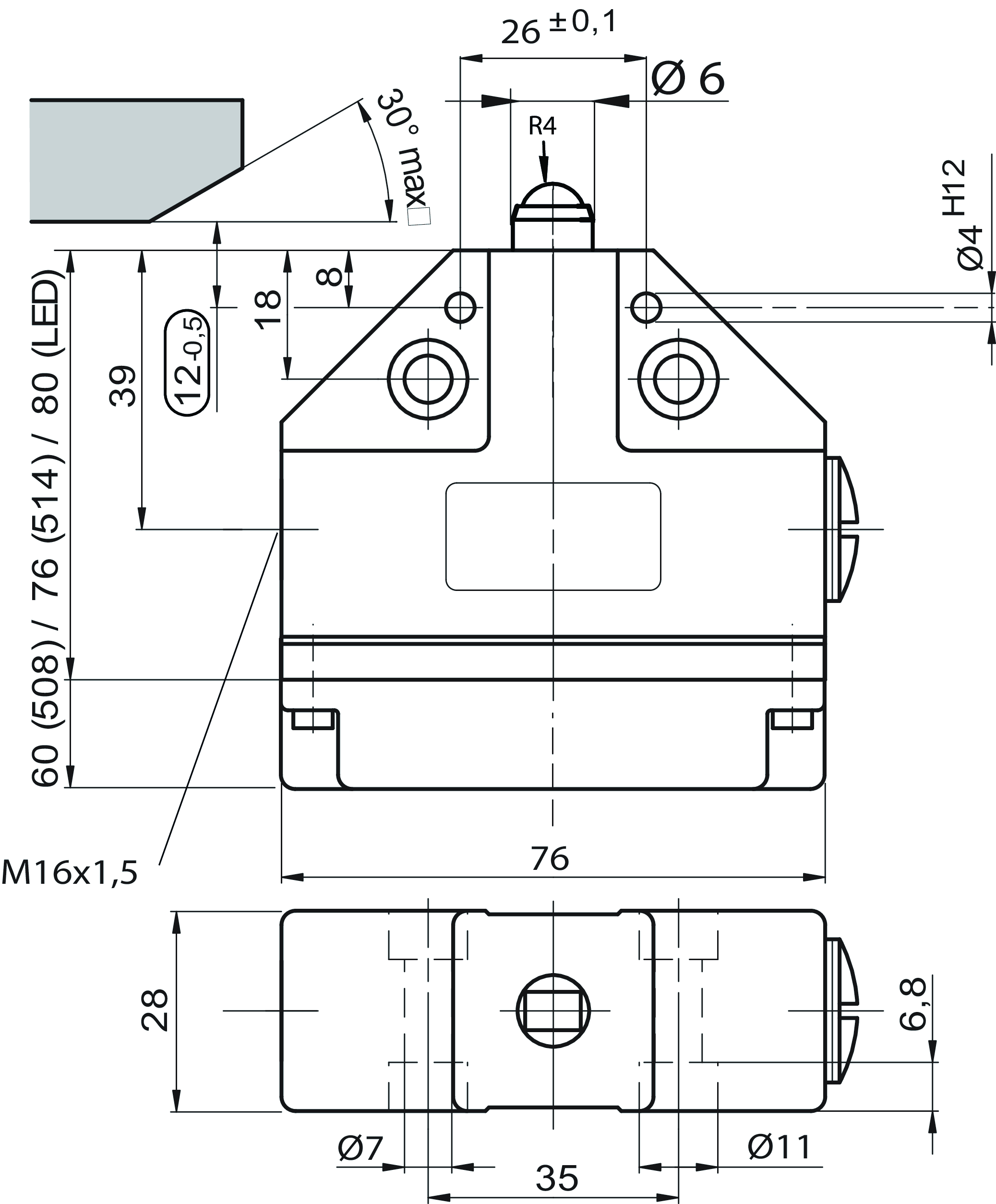 Rozměrové výkresy