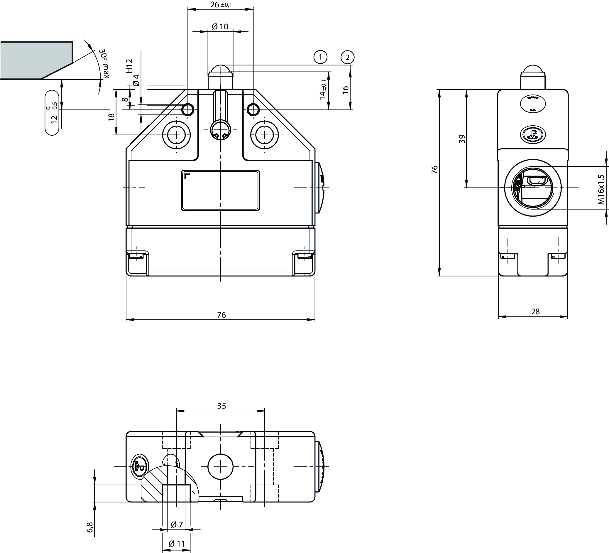 Rozměrové výkresy