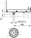 Plano de dimensiones