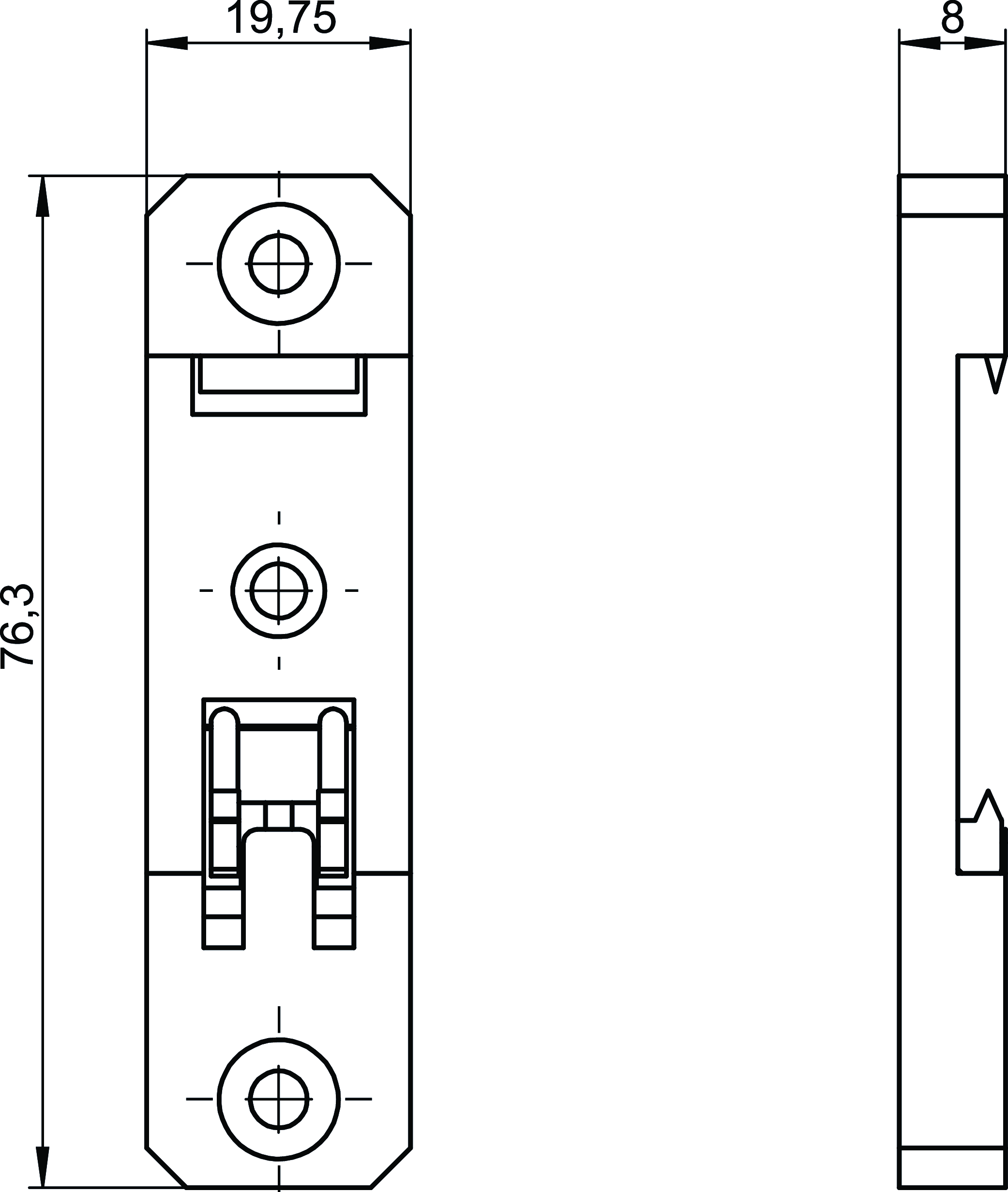 Dimensional drawings