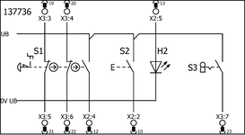 Wiring diagram<br>Wiring diagram for connection to MGB2 Classic