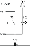 Wiring diagram<br>Wiring diagram for connection to MGB2 Classic