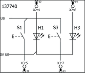 Esquema de conexiones para la conexión a MGB2 Classic