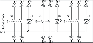 Wiring diagram<br>Wiring diagram for connection to MGB2 Classic